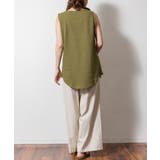 ボートネックワッフルタンクトップ | atONE | 詳細画像25 