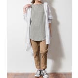 ボートネックワッフルタンクトップ | atONE | 詳細画像30 