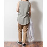 ボートネックワッフルタンクトップ | atONE | 詳細画像32 