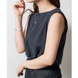 ボートネックワッフルタンクトップ | atONE | 詳細画像35 