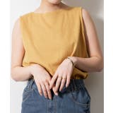 ボートネックワッフルタンクトップ | atONE | 詳細画像41 