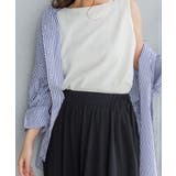 ボートネックワッフルタンクトップ | atONE | 詳細画像54 