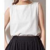 ボートネックワッフルタンクトップ | atONE | 詳細画像55 