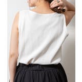 ボートネックワッフルタンクトップ | atONE | 詳細画像57 