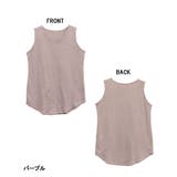 Vネックワッフルタンクトップ | atONE | 詳細画像60 