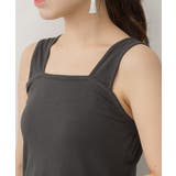 ブラ紐隠しレイヤードキャミ | atONE | 詳細画像22 