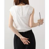 Vネックリブノースリーブ | atONE | 詳細画像46 