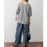 前後2WAYビックシルエットTシャツ | atONE | 詳細画像28 