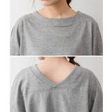 前後2WAYビックシルエットTシャツ | atONE | 詳細画像38 