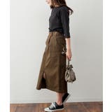 ボートネック七分袖プルオーバー | atONE | 詳細画像14 