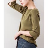 ボートネック七分袖プルオーバー | atONE | 詳細画像25 