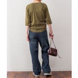 ボートネック七分袖プルオーバー | atONE | 詳細画像29 