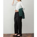 ボートネック七分袖プルオーバー | atONE | 詳細画像42 