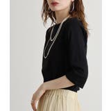 ボートネック七分袖プルオーバー | atONE | 詳細画像60 