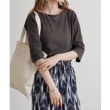 ボートネック七分袖プルオーバー | atONE | 詳細画像71 