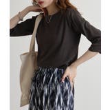 ボートネック七分袖プルオーバー | atONE | 詳細画像72 