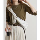 ボートネック七分袖プルオーバー | atONE | 詳細画像78 