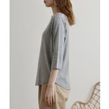 ボートネック七分袖プルオーバー | atONE | 詳細画像84 