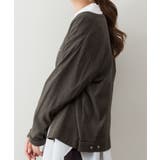 パールボタンクルーネックカーディガン | atONE | 詳細画像24 