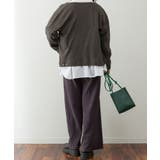 パールボタンクルーネックカーディガン | atONE | 詳細画像28 