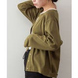 パールボタンクルーネックカーディガン | atONE | 詳細画像31 