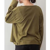 パールボタンクルーネックカーディガン | atONE | 詳細画像32 