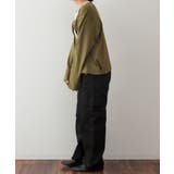 パールボタンクルーネックカーディガン | atONE | 詳細画像34 