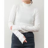 ハイネック指穴カットソー | atONE | 詳細画像9 