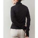 ハイネック指穴カットソー | atONE | 詳細画像18 