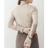 ハイネック指穴カットソー | atONE | 詳細画像25 