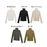 ハイネック指穴カットソー | atONE | 詳細画像44 