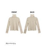 ハイネック指穴カットソー | atONE | 詳細画像45 