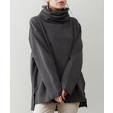 ワイドハイネックスムースプルオーバー | atONE | 詳細画像13