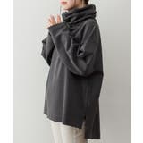 ワイドハイネックスムースプルオーバー | atONE | 詳細画像14