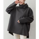 ワイドハイネックスムースプルオーバー | atONE | 詳細画像16