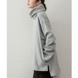 ワイドハイネックスムースプルオーバー | atONE | 詳細画像21