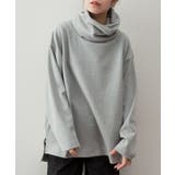 ワイドハイネックスムースプルオーバー | atONE | 詳細画像22