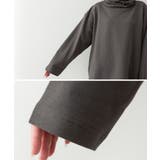 ワイドハイネックスムースプルオーバー | atONE | 詳細画像30