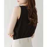 ボートネックランダムリブタンクトップ | atONE | 詳細画像14