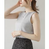 ボートネックランダムリブタンクトップ | atONE | 詳細画像21