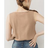 ボートネックランダムリブタンクトップ | atONE | 詳細画像26