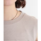 オープンショルダーロングスリーブTシャツ | atONE | 詳細画像26