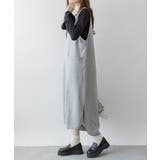 ミニ裏毛Vネックロングスウェットベスト | atONE | 詳細画像11 