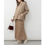 ミニ裏毛脇スリットプルオーバーパーカー | atONE | 詳細画像8