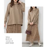 ミニ裏毛脇スリットプルオーバーパーカー | atONE | 詳細画像14