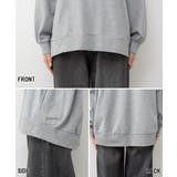 ミニ裏毛脇スリットプルオーバーパーカー | atONE | 詳細画像19