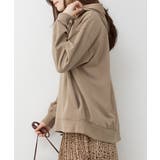 ミニ裏毛脇スリットプルオーバーパーカー | atONE | 詳細画像6