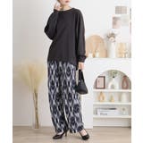 ゆったりロングスリーブカットソー | atONE | 詳細画像16 