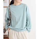 ゆったりロングスリーブカットソー | atONE | 詳細画像1 