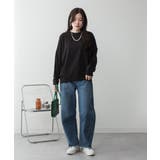 ゆったりロングスリーブカットソー | atONE | 詳細画像37 